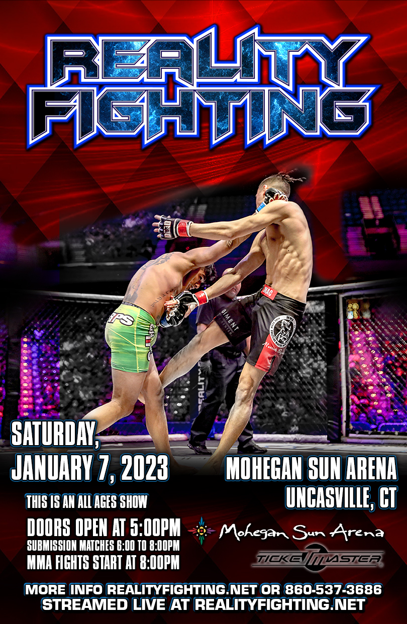 Reality Fighting MMA - January 7, 2023, Mohegan Sun, CT